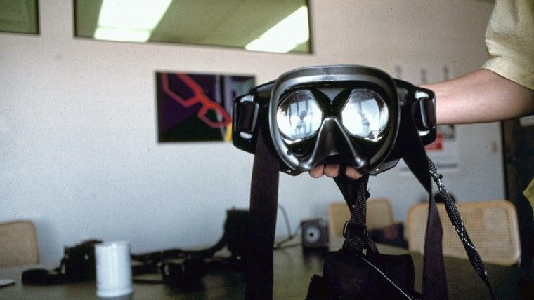 1990 original Virtual Reality goggles