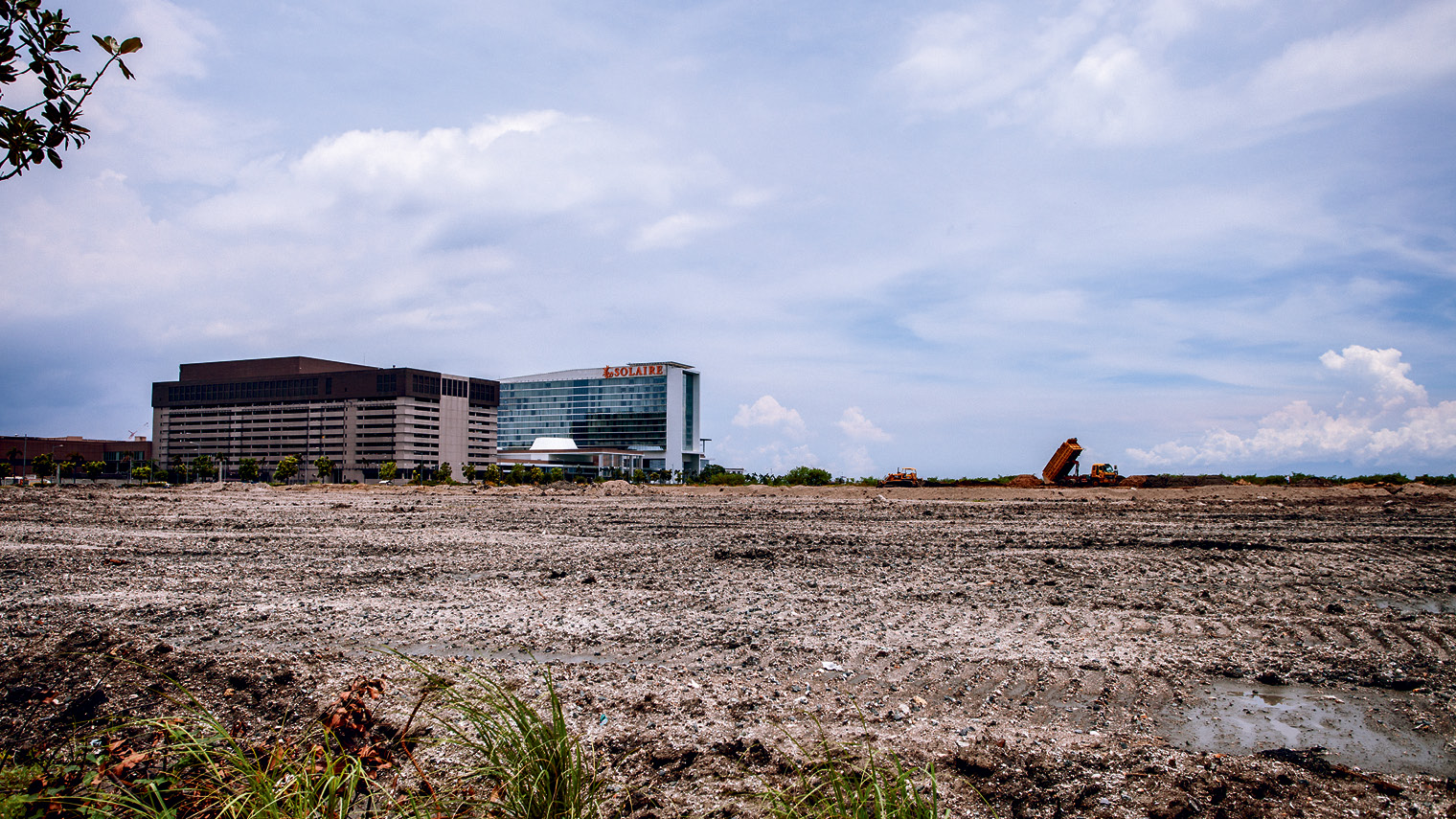 Manila’s Entertainment City is still under construction, and hopes to attract Asia’s gambling elite