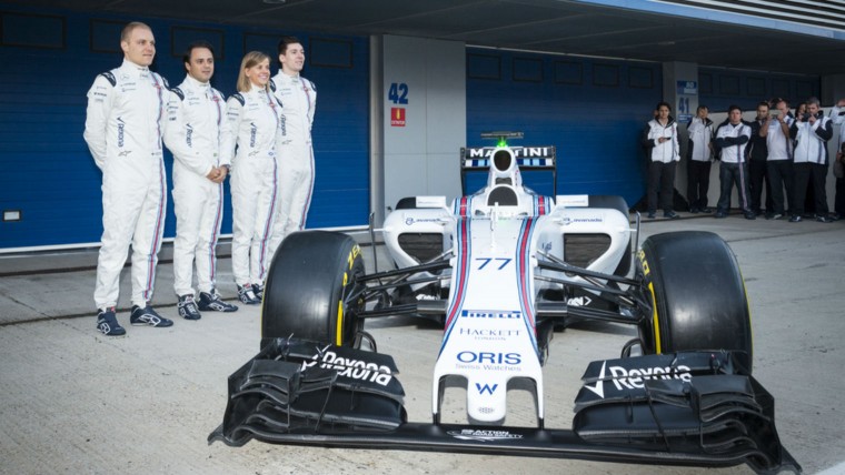 Williams team line-up