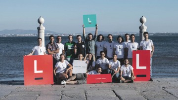 The team at Lisbon-based tech careers marketplace Landing.jobs