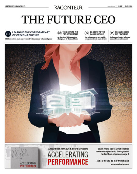 The Future CEO Special Report cover
