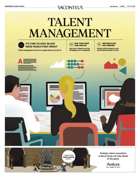 Talent Management Special Report cover