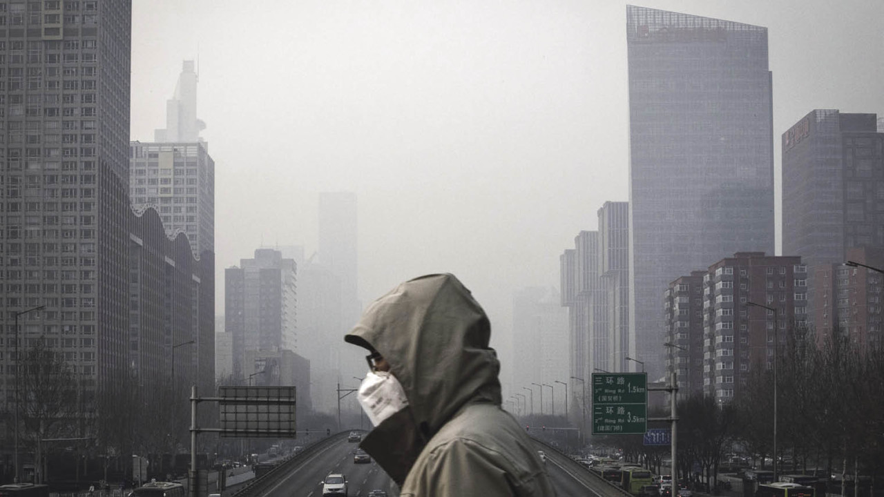 Facemasks are now commonplace in major Chinese cities such as Beijing