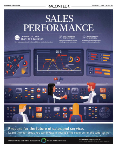 Sales performance cover