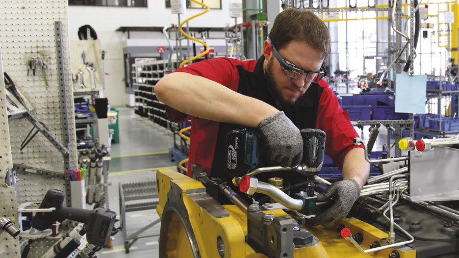 Workers at agricultural equipment manufacturer AGCO use Google Glass Enterprise Edition to view assembly instructions, make reports and get remote video support