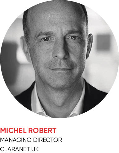 Michel Robert, managing director of Claranet UK
