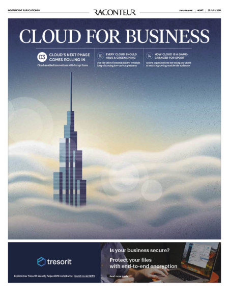 Cloud for Business Special Report cover 2018
