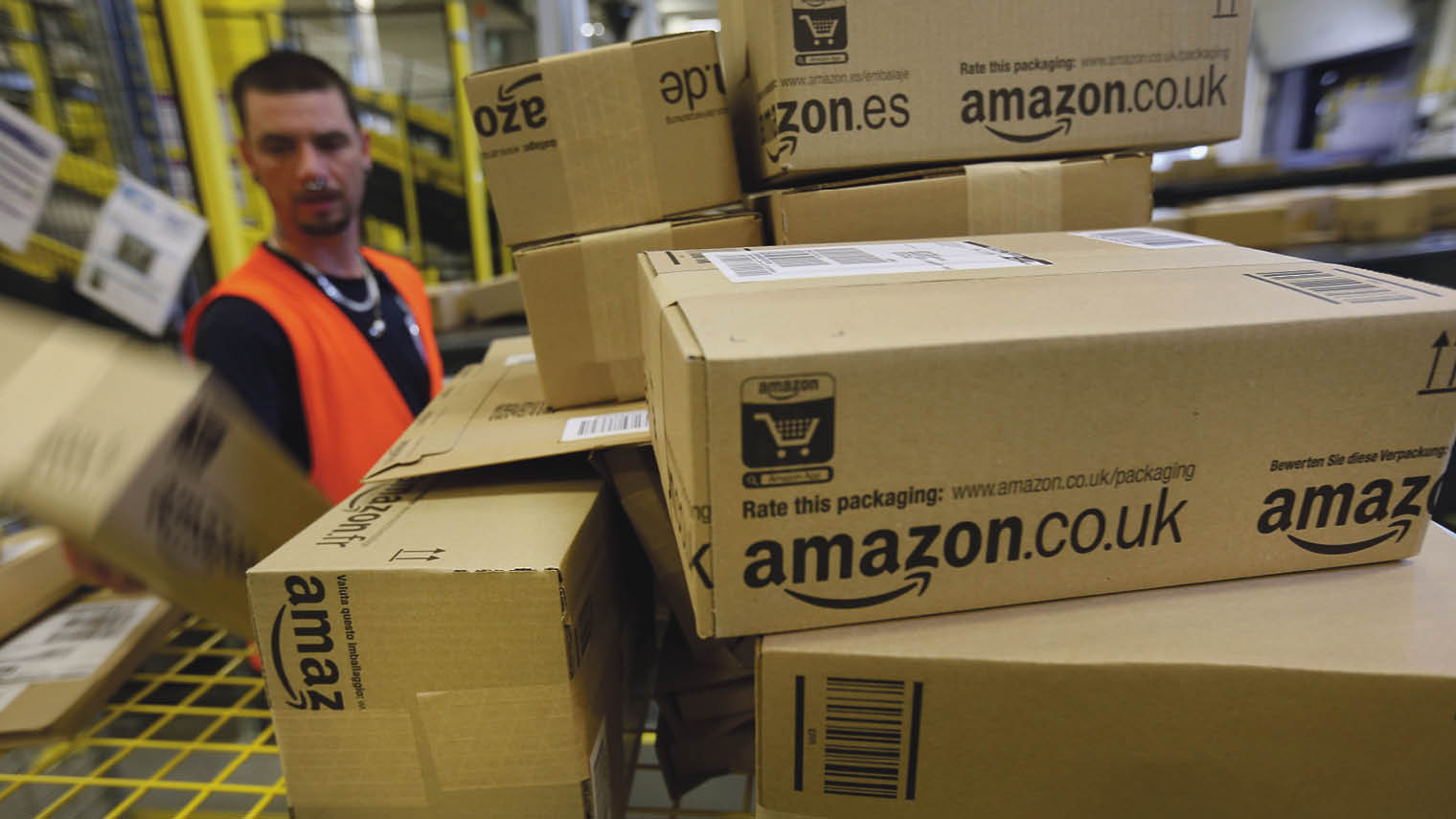 Amazon warehouse worker