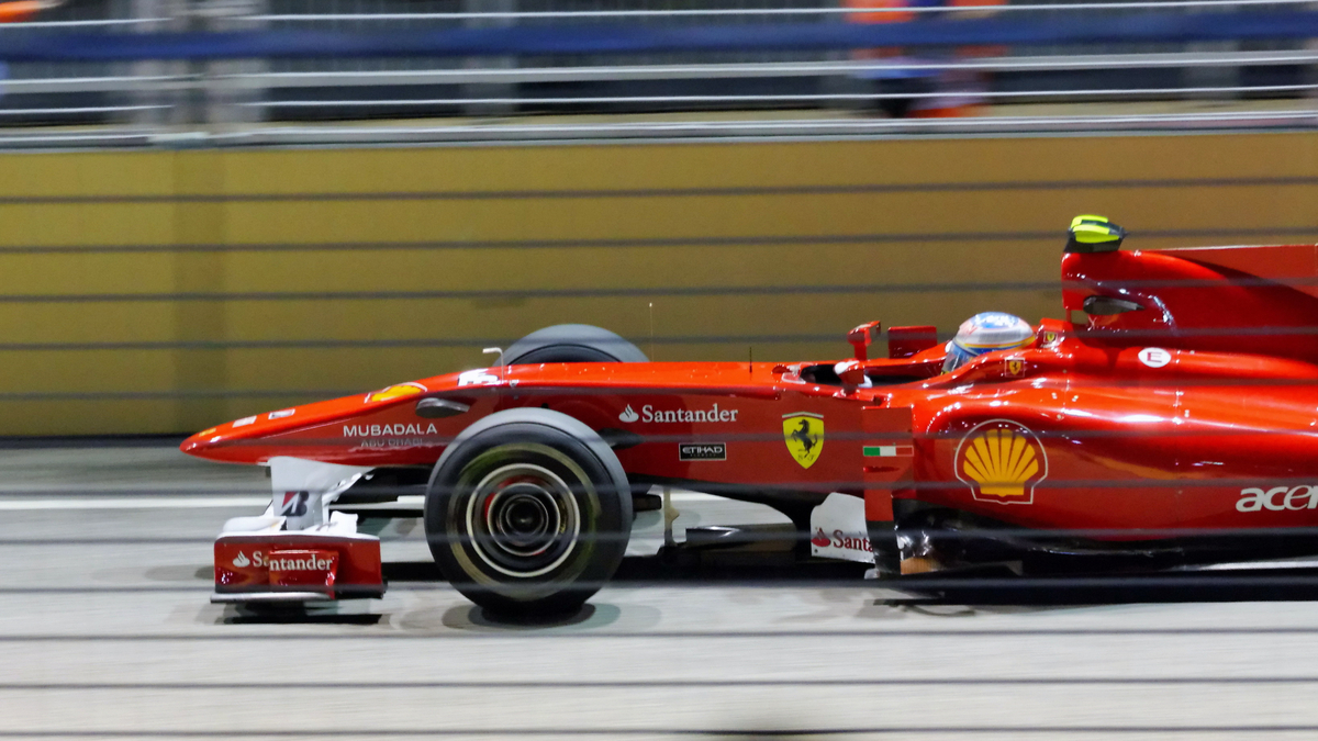 Ferrari Formula 1 race