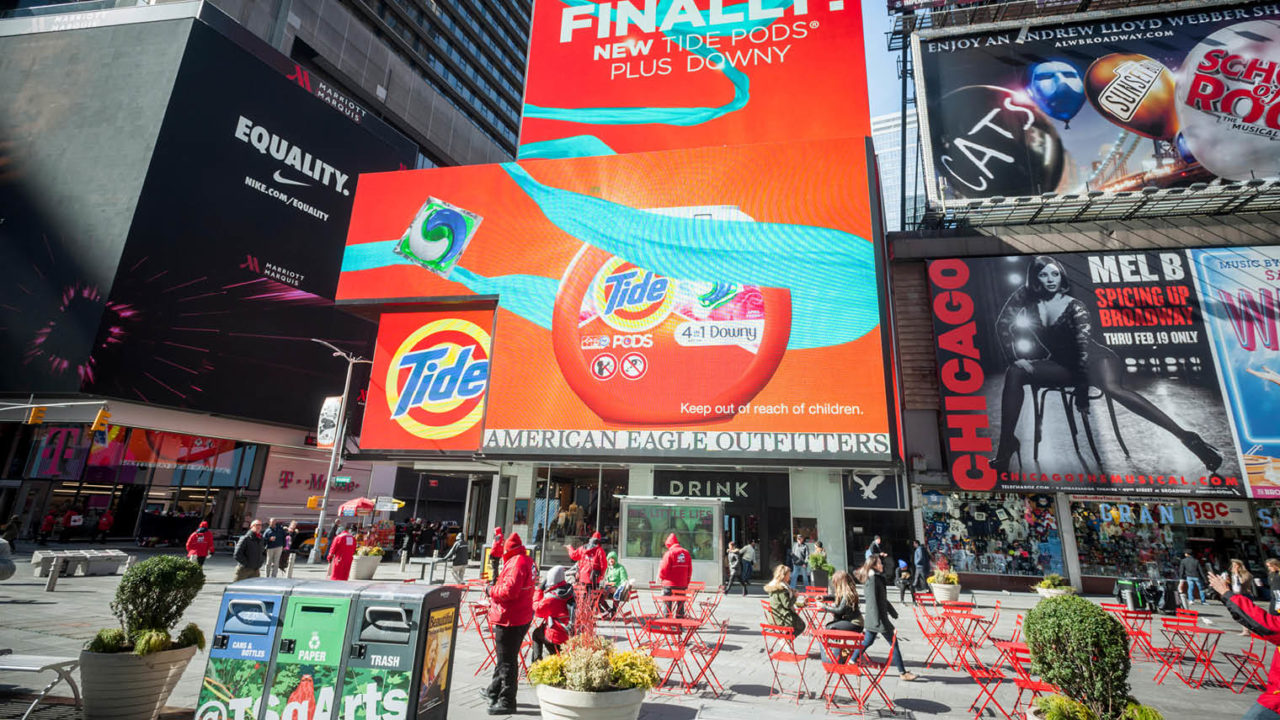 digital advertising boards in new york city