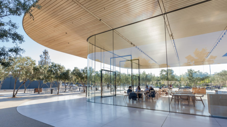 Apple's mega HQ in Cupertino