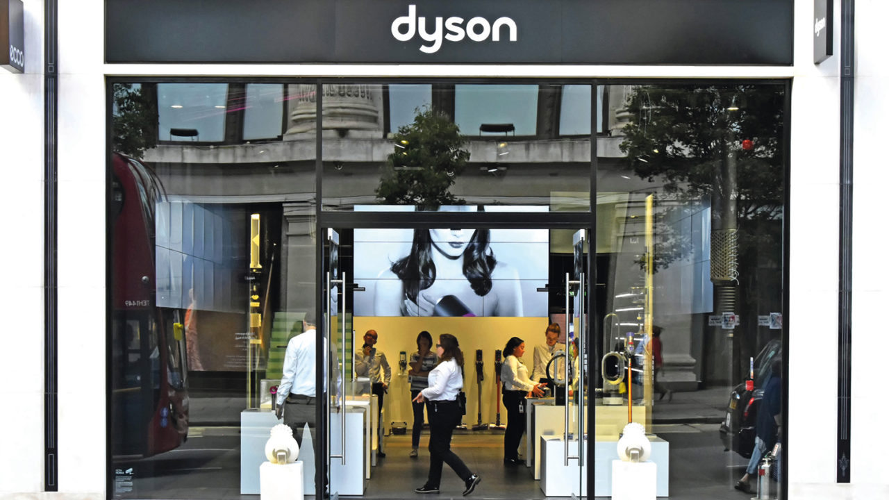 dyson storefront customer experience