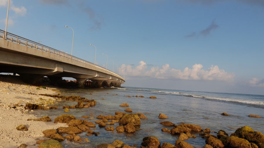 belt and road project the china-maldives friendship bridge