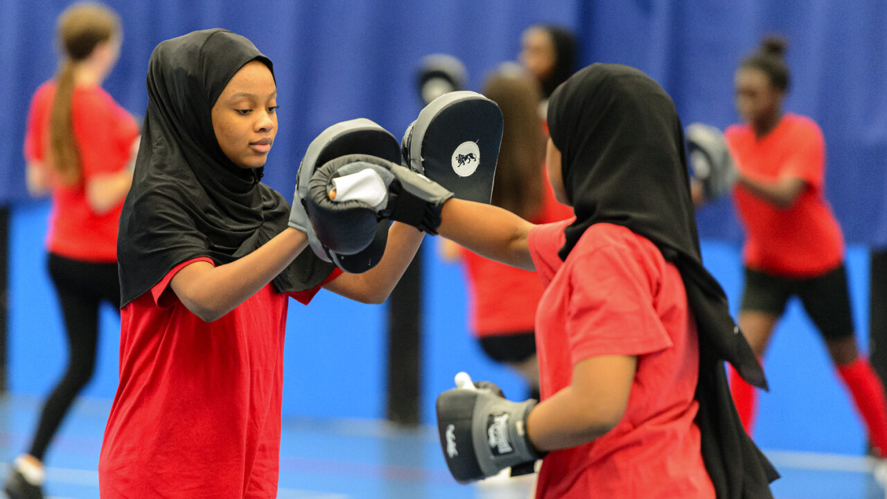 Boxing at Bristol City Academy; Sport England has sped up grant awards to manage the influx of applications amid the crisis