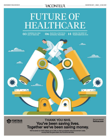 Healthcare August cover