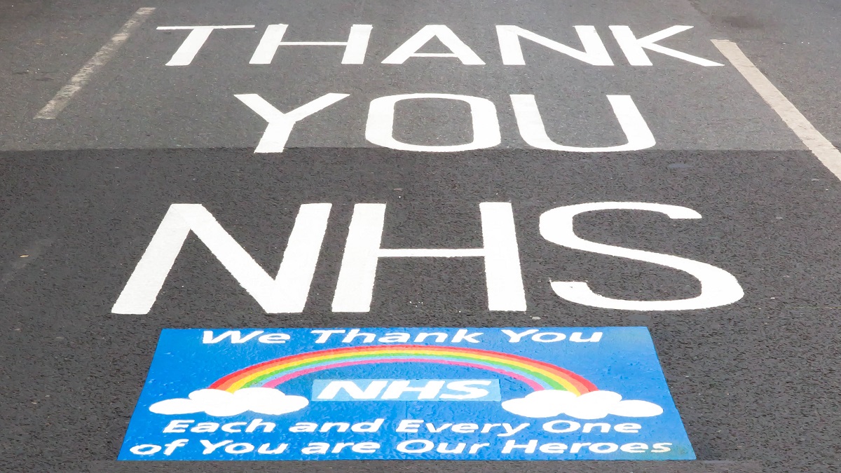 Message to NHS on the road