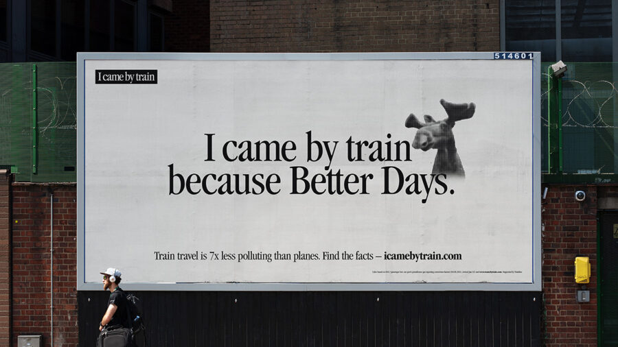 Trainline I Came By Train Campaign
