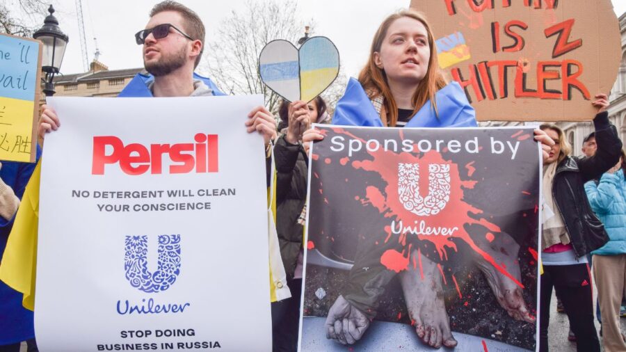 Unilever Offices Stance On Russia 1